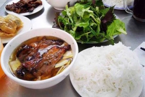 Quán Ăn Bún Chả Cực Ngon - Nem Tôm Ăn Là Nhớ