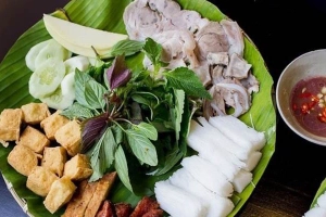 Quán Ăn Bún Đậu Mắm Tôm Mẹt Tre - Phú Châu