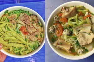 Quán Ăn Bún Sườn Chua - Chợ Triều Khúc