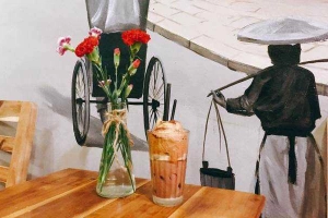 By Coffee