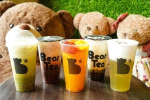 Cafe Bear Tea - Taiwan Lattea - Hồ Tùng Mậu