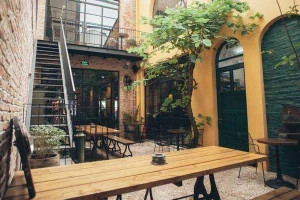 Cafe Biker Shield Bistro