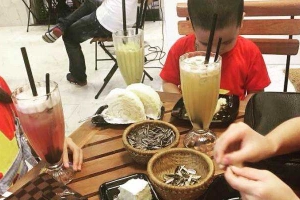 Cafe Coconut Fruit Juice