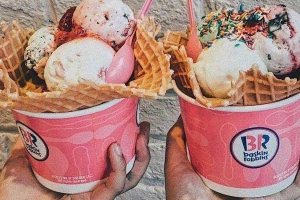 Cafe Kem Baskin Robbin - Big C Thăng Long