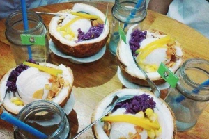Cafe Kem Dừa Thái Lan - Quang Trung