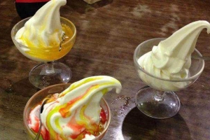 Cafe Kem Trái Đào Tiên