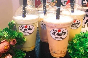 Cafe Lucky Milk Tea