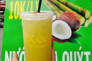 Cafe Nước Mía Cốt Dừa OCOOL