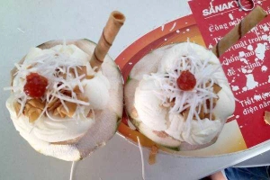 Cafe Thạch Dừa Xiêm & Kem Trái Dừa