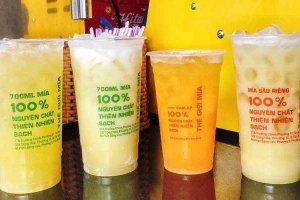 Cafe Thế Giới Mía - Nước Mía Sầu Riêng