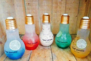 Cafe Trà Sữa Bóng Đèn Nhật Bản