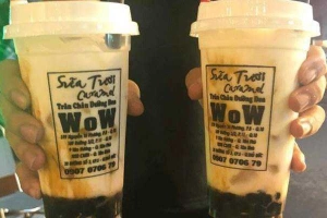Cafe Wow Caramel - Sữa Tươi Trân Châu Đường Đen
