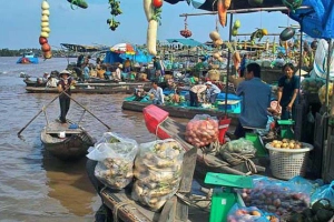 Chợ Nổi Cái Bè - Tiền Giang