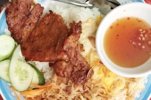 Quán Ăn Cơm Tấm Binh Mập - Chợ Hạnh Thông Tây