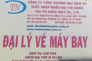 Đại Lý Vé Máy Bay Đại Tín Nghĩa