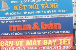 Đại Lý Vé Máy Bay Kết Nối Vàng - Nguyễn Thị Định