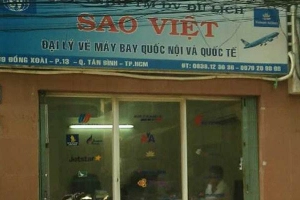 Đại Lý Vé Máy Bay Sao Việt