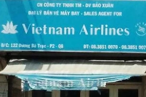 Đại Lý Vé Máy Bay Vietnam Airline - Dương Bá Trạc