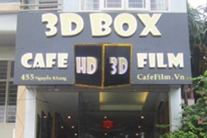 Film 3D Box Cafe
