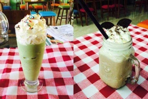 Green Coffee & Milk Tea