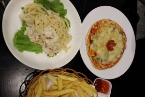 Quán Ăn Green Island - Pizza, Spaghetti & Coffee