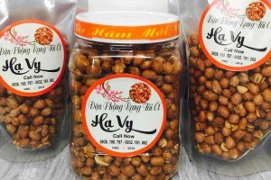 Hạ Vy - Khô Gà Xé & Đậu Phộng Rang Tởi Ớt - Shop Online