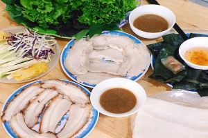 Quán Ăn Habibi Hoàng Bèo - Bánh Tráng Cuốn Thịt Heo - Linh Đàm