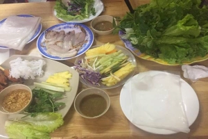 Quán Ăn Habibi Hoàng Bèo - Bánh Tráng Cuốn Thịt Heo - Ngọc Lâm