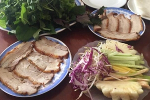 Quán Ăn Habibi Hoàng Bèo - Bánh Tráng Cuốn Thịt Heo - Duy Tân