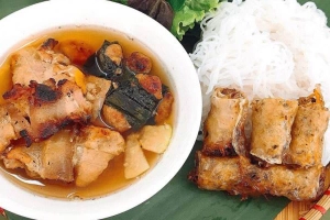 Quán Ăn Hai Anh Béo - Bún Chả Que Tre