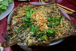 Quán Ăn Hoa Mập Quán - Cá Đuối Nướng