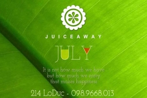 Quán Ăn JuiceAway - Ẩm Thực Cho Người Ăn Kiêng