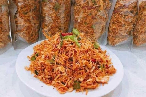 Khô Gà Sấy Cay - Shop Online
