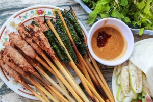 Quán Ăn Kim Anh - Nem Lụi & Bò Lá Lốt