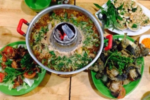 Quán Ăn Lẩu Ếch Sáu Hiếu