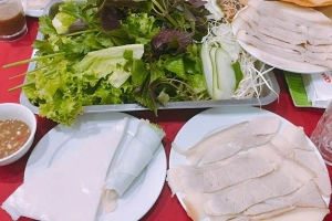 Quán Ăn Mậu Con - Bánh Tráng Thịt Heo