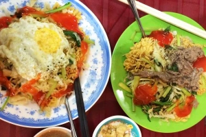 Quán Ăn Mì Gói Xào Bò