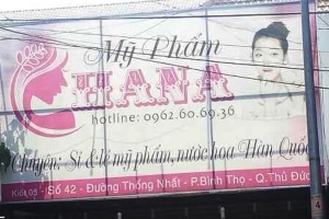 Mỹ Phẩm Hana - Thống Nhất