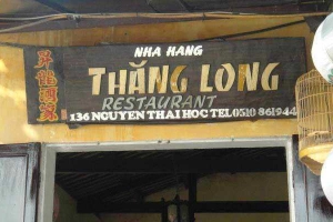 Nhà Hàng Thăng Long Restaurant