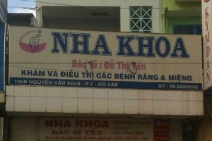 Nha Khoa Bác Sĩ Đỗ Thị Yến - Nguyễn Văn Nghi