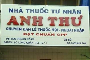 Nhà Thuốc Anh Thư - Lạc Long Quân