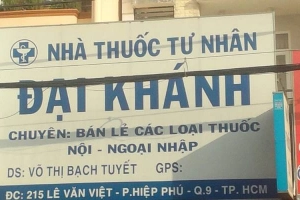 Nhà Thuốc Đại Khánh - Lê Văn Việt