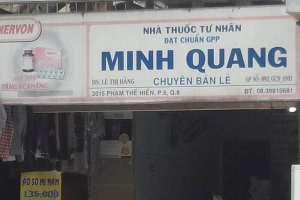 Nhà Thuốc Minh Quang - Phạm Thế Hiển