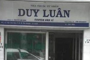 Nhà Thuốc Tây Duy Luân - Trần Huy Liệu