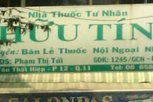 Nhà Thuốc Tây Hữu Tín - Tôn Thất Hiệp