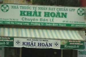 Nhà Thuốc Tây Khải Hoàn - Nơ Trang Long