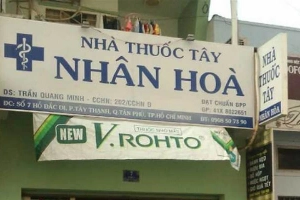 Nhà Thuốc Tây Nhân Hòa - Hồ Đắc Di