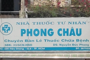 Nhà Thuốc Tây Phong Châu - Hậu Giang