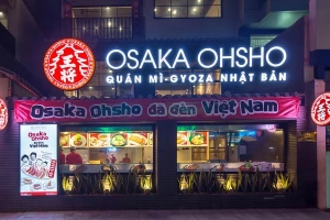 Nhà Hàng Osaka Ohsho Phan Xích Long - Quán Mì Ramen - Gyoza Nhật Bản