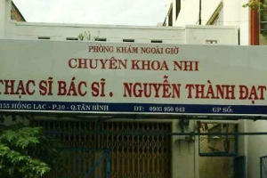 Phòng Khám Ngoài Giờ - Thạc sĩ Bác sĩ Nguyễn Thành Đạt